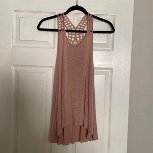 flowey pink tank top